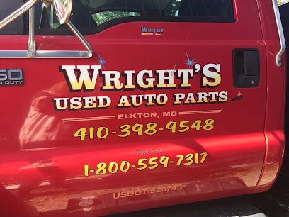 Wright's Used Auto Parts, Elkton, Maryland