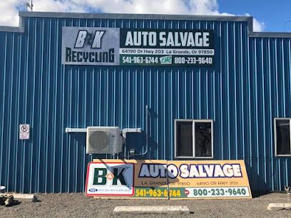 B & K Auto Salvage & Recycling, La Grande, Oregon